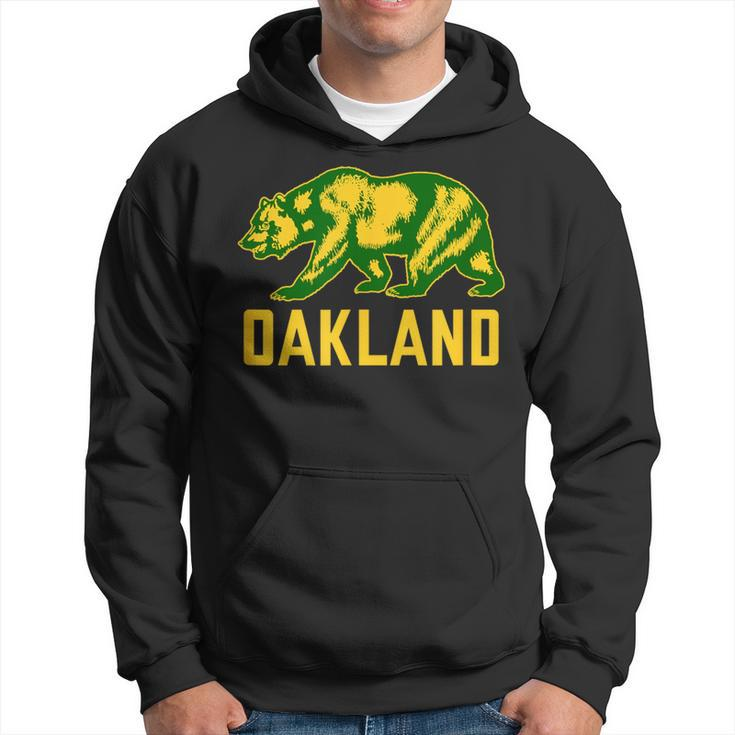 Oakland California Flag Bear Oakland California Hoodie