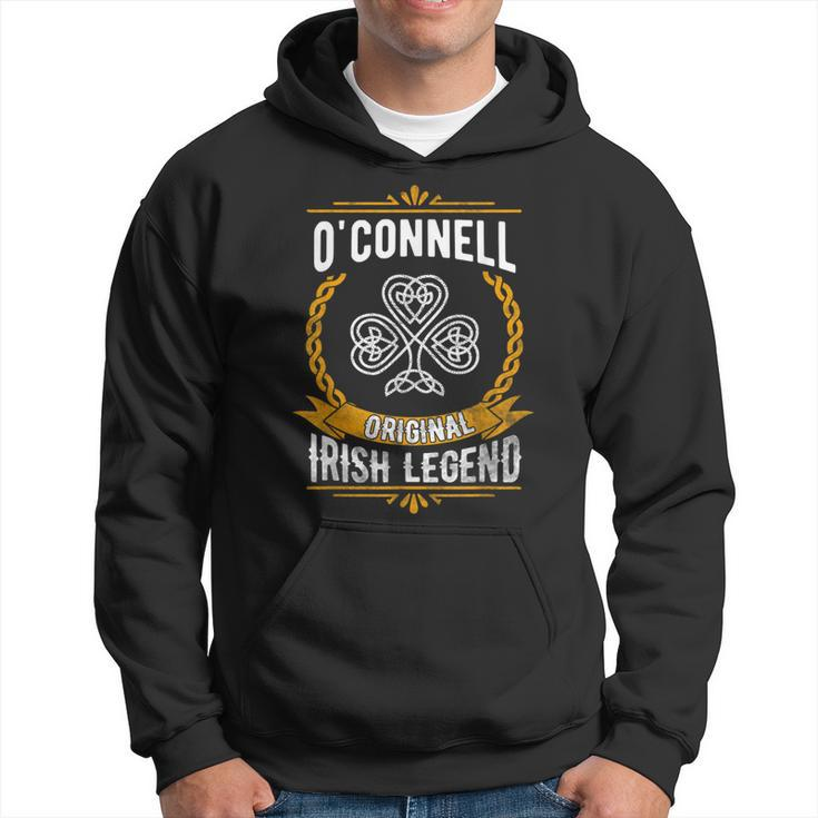 O'connell Irish Name Vintage Ireland Family Surname Hoodie