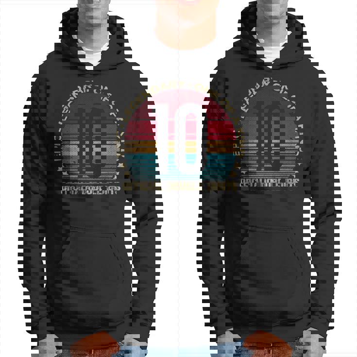 Official Double Digits 10 Year Old 10Th Birthday Hoodie