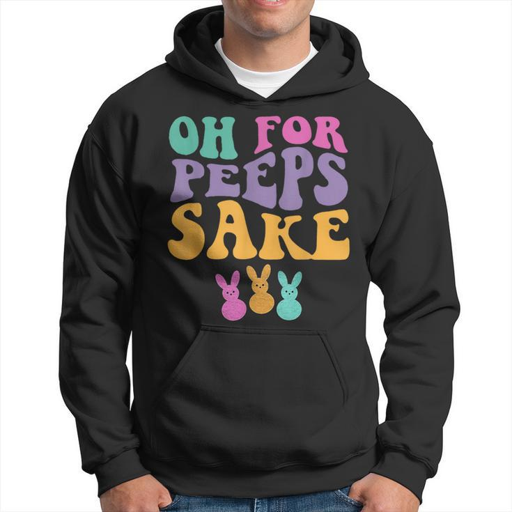 Oh For Bunnies Sake Cute Leopard Bunny Happy Easter Day 2024 Hoodie