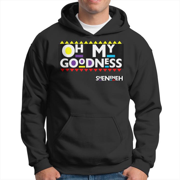 Oh My Goodness 90'S Black Sitcom Lover Urban Clothing Hoodie