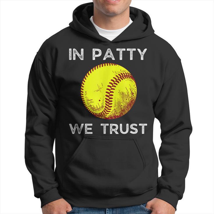 Oklahoma In Patty We Trust Softball Boomer Hoodie