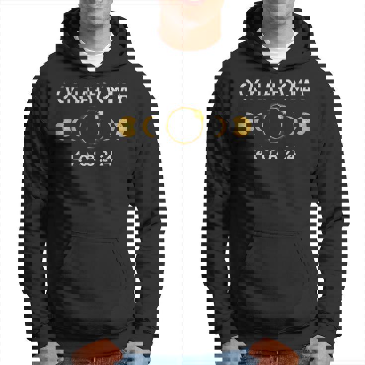 Oklahoma Total Solar Eclipse April 8 2024 Solar Eclipse Hoodie