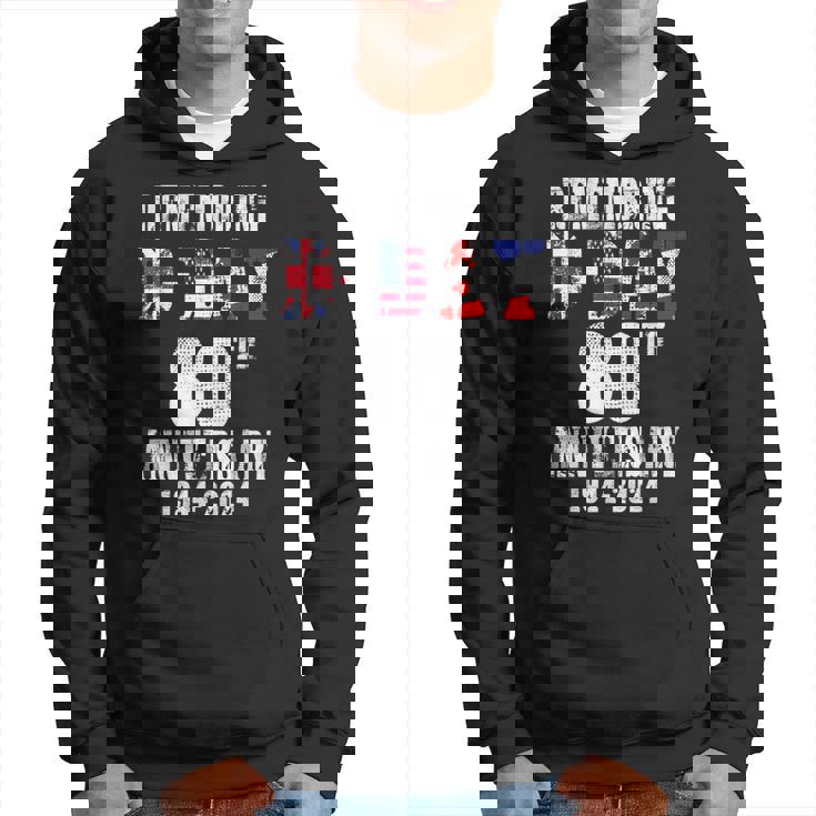 Omaha Beach 1944 D-Day 2024 80Th Anniversary Normandy Hoodie