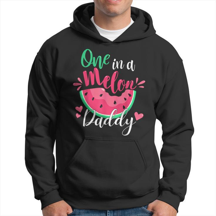 One In A Melon Daddy Birthday Party Matching Family Group Hoodie