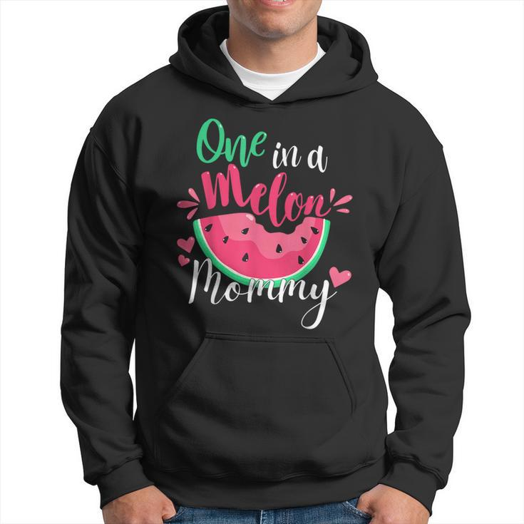One In A Melon Mommy Birthday Party Matching Family Group Hoodie