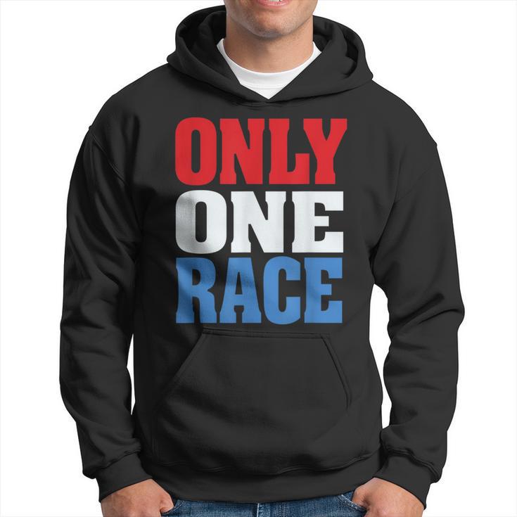 Only One Race Human Peace Rise Love Above Hate Hoodie