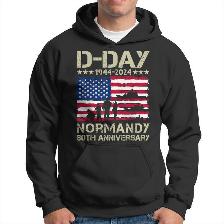Operation Overlord 1944 D-Day 2024 80Th Anniversary Normandy Hoodie