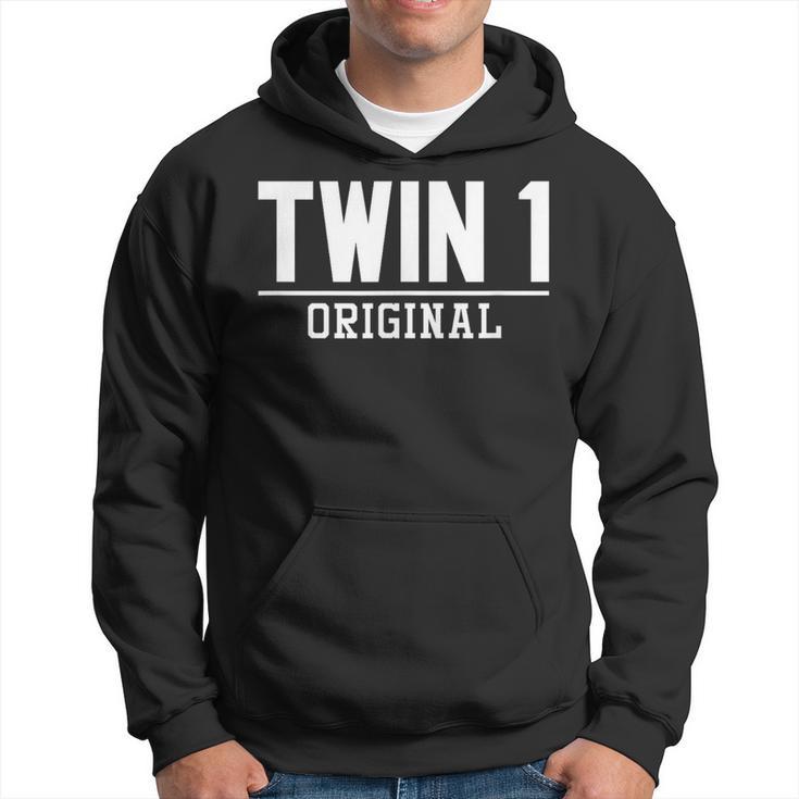 Original Spare Parts Identical Twins Matching Hoodie