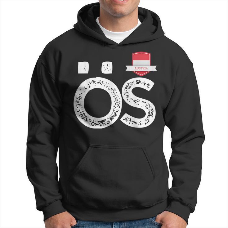 Österreich Menschenflagge Buchstaben Ö Und S Österreich Österreich Kapuzenpullover