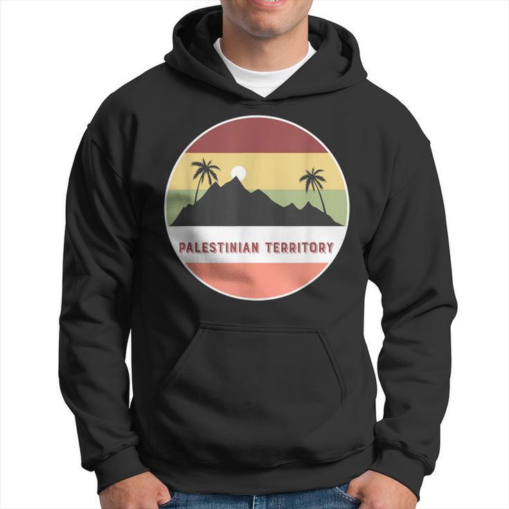 Palestinian Territory Mountain And Palms Hoodie