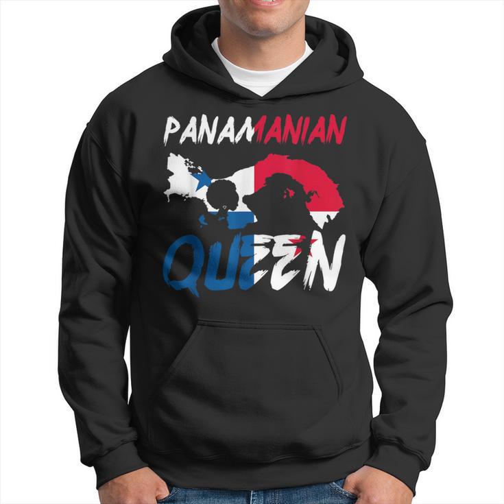 Panamanian Queen Panama Flag Afro-Pride Proud Independent Hoodie