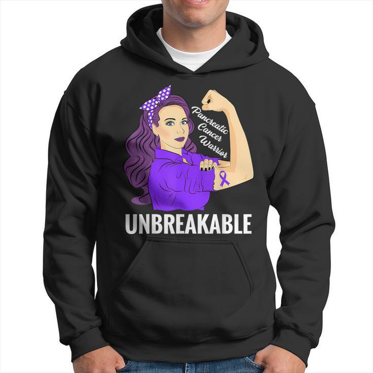 Pancreatic Cancer Awareness Products Warrior Hoodie