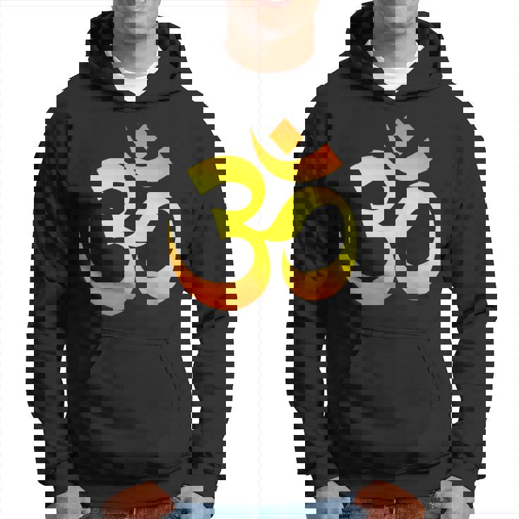 Panneau Om Ohm Bouddha Sweat à capuche