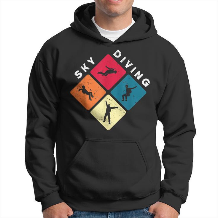 Parachutist Wingsuit Flying Parachuting Skydiving Hoodie