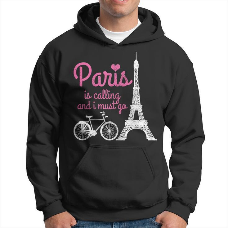 Paris France Eiffel Tower Souvenir Hoodie