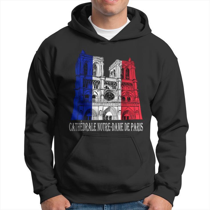 Paris France Notre-Dame Cathedral Hoodie