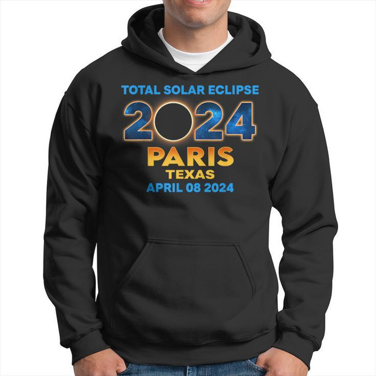 Paris Texas Eclipse 2024 Total Solar Eclipse Hoodie