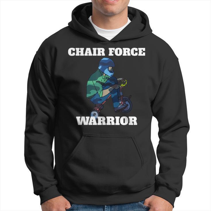 Parody Military Chair Force One Hoodie