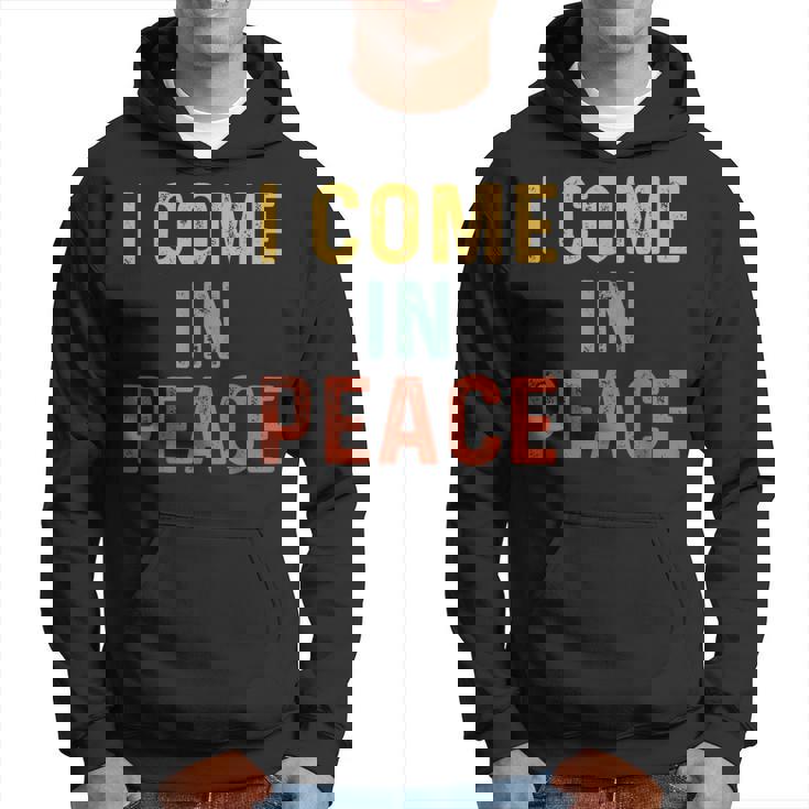 I Come In Peace I'm Peace Couples Matching Hoodie