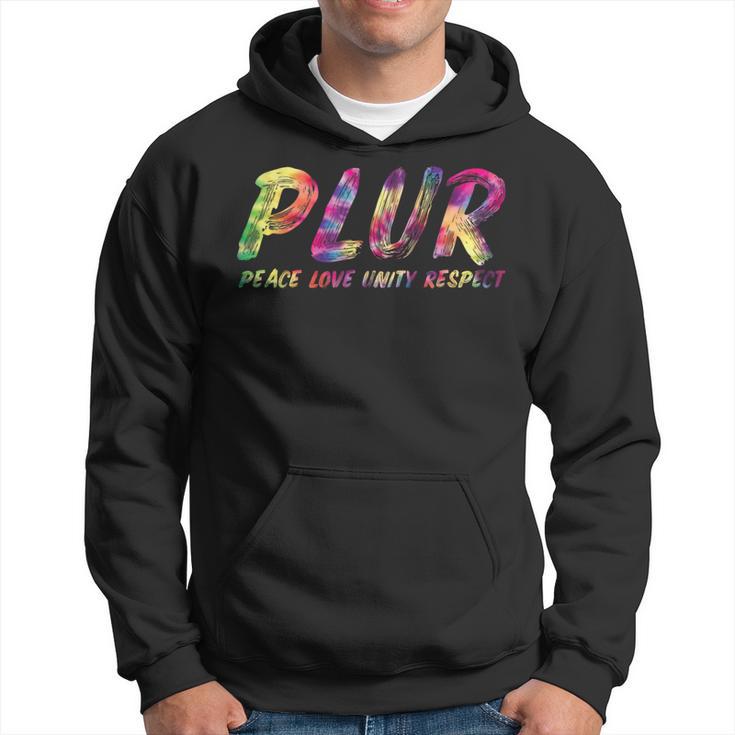 Peace Love Unity Respect Plur Rave Music Festival Hoodie