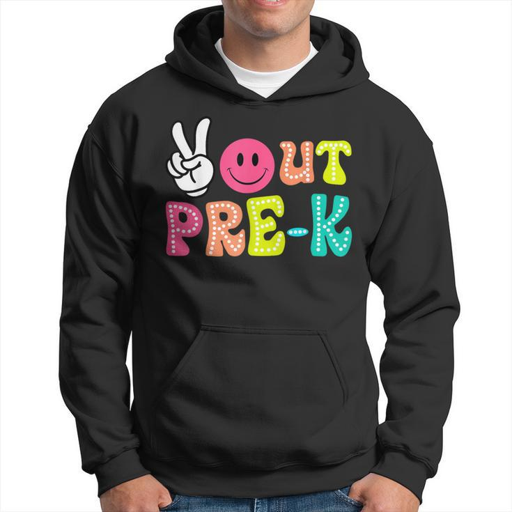 Peace Out Pre-K Graduation Class Of 2024 Last Day Of School Hoodie