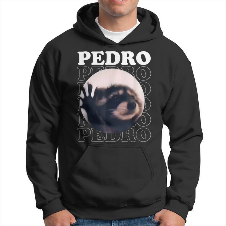 Pedro Pedro Racoon Dance Popular Internet Meme Racoon Day Hoodie