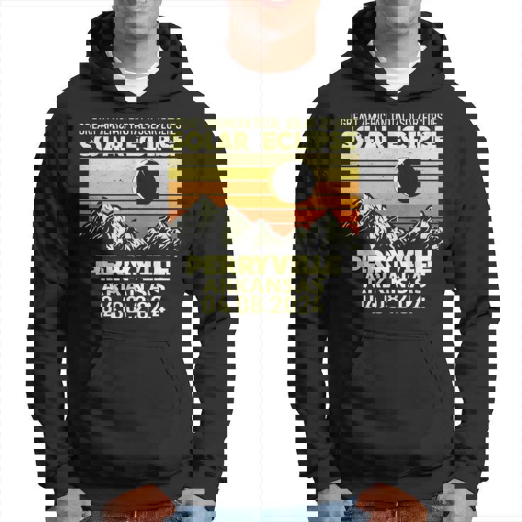 Perryville Arkansas Total Solar Eclipse 2024 Hoodie