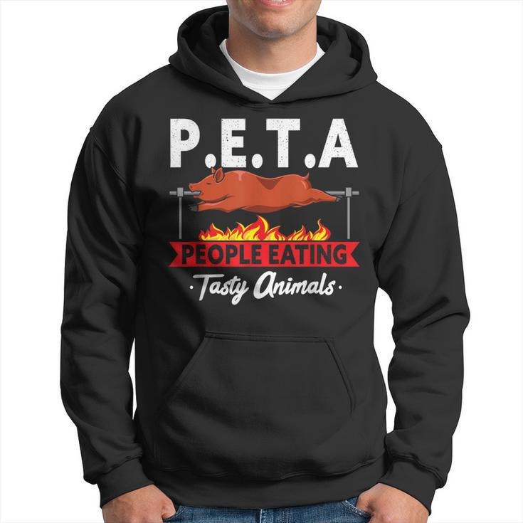 PETA People Eating Tasty Animals Bbq Grill Smoking Meat Hoodie