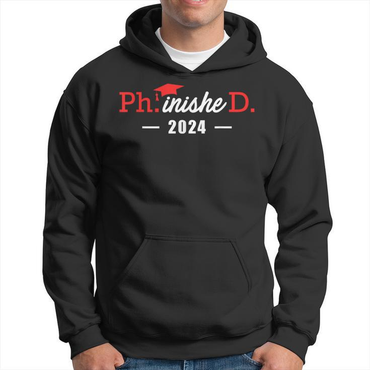Phinished PhD Degree 2024 Doctor Finished PhD Hoodie