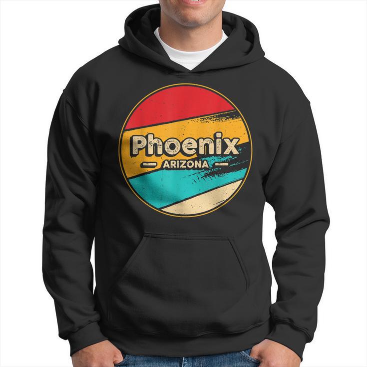 Phoenix Retro Vintage Sunset Arizona Us State Phoenix Hoodie