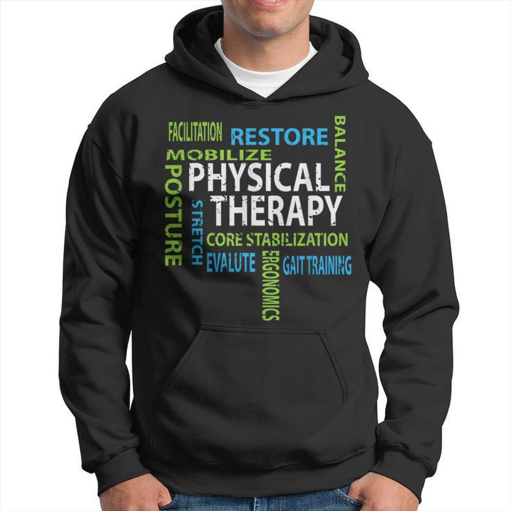 Physical Therapist Pt Motivational Physical Therapy Hoodie