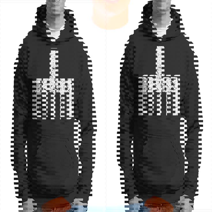 Piano Player Keyboard Medio Dedo Regalos Para Los Amantes De La Música Sudadera