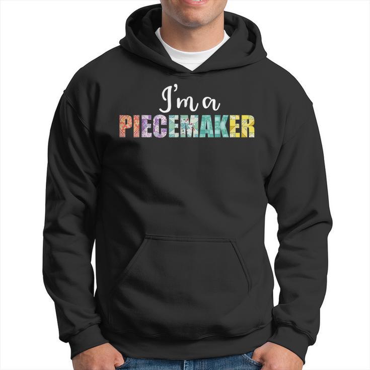 Piecemaker Crochet Team Quilting Sewing Quilt Making Crew Hoodie