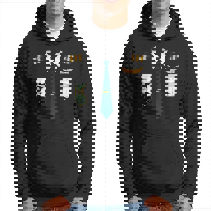 Pilot Uniform Costume Airplane Aviation Flying Airline Hoodie