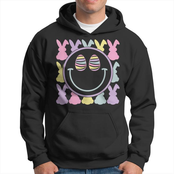 Pink Easter 2024 Bunny Rabbit Happy Easter Day Egg Hunting Hoodie