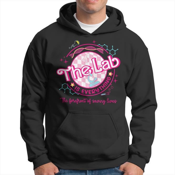 Pink Lab Week 2024 Medical Lab Science Lab Tech Team Hoodie