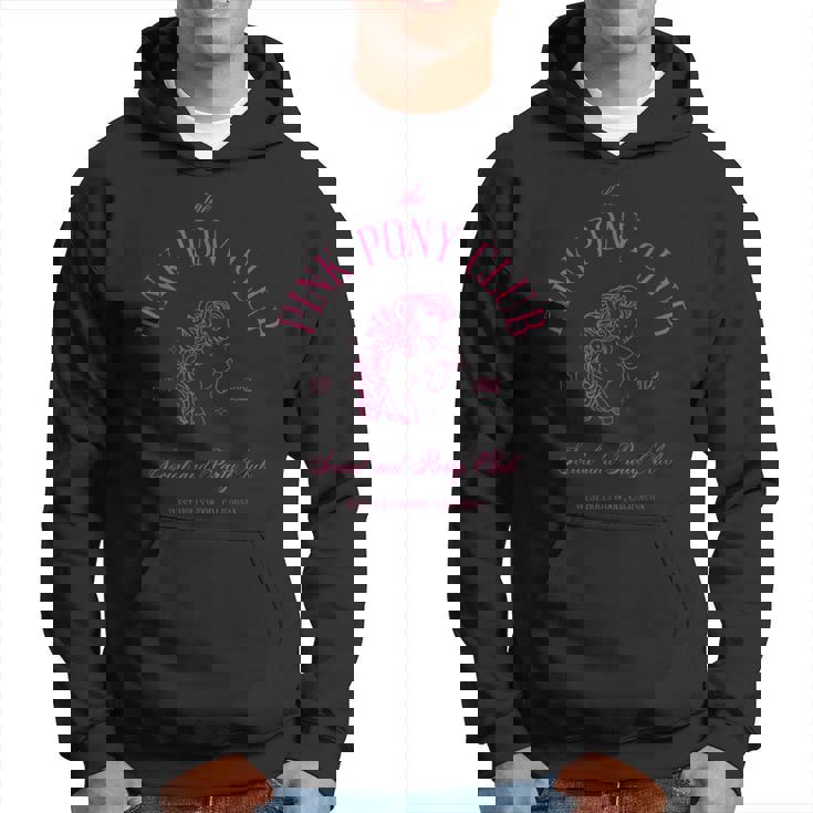 The Pink Pony Club Social And Party Club Hoodie