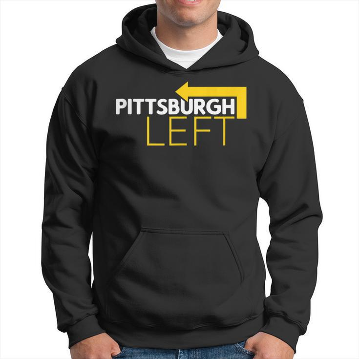 Pittsburgh Left Driving Black And Yellow Hoodie