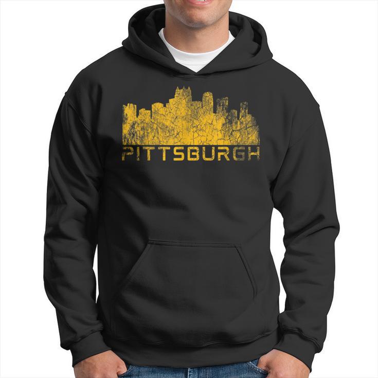 Pittsburgh Sl City Skyline Pennsylvania Pride Vintage Hoodie