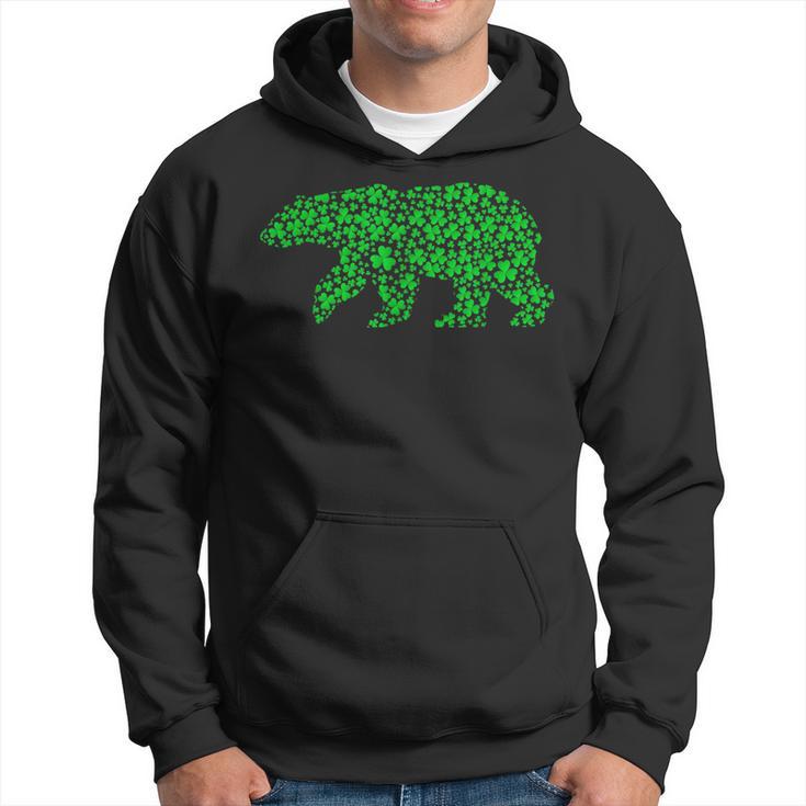 Polar Bear Lover Leprechaun Polar Bear St Patrick's Day Hoodie