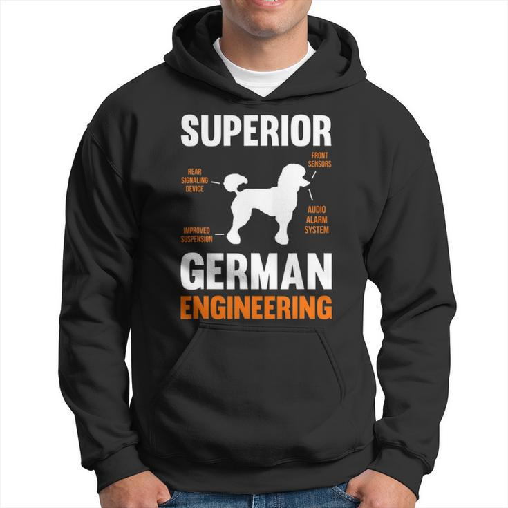 Poodle Dog Superior German Engineering Hoodie