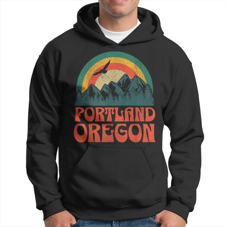 Portland Oregon Blue Hoodie