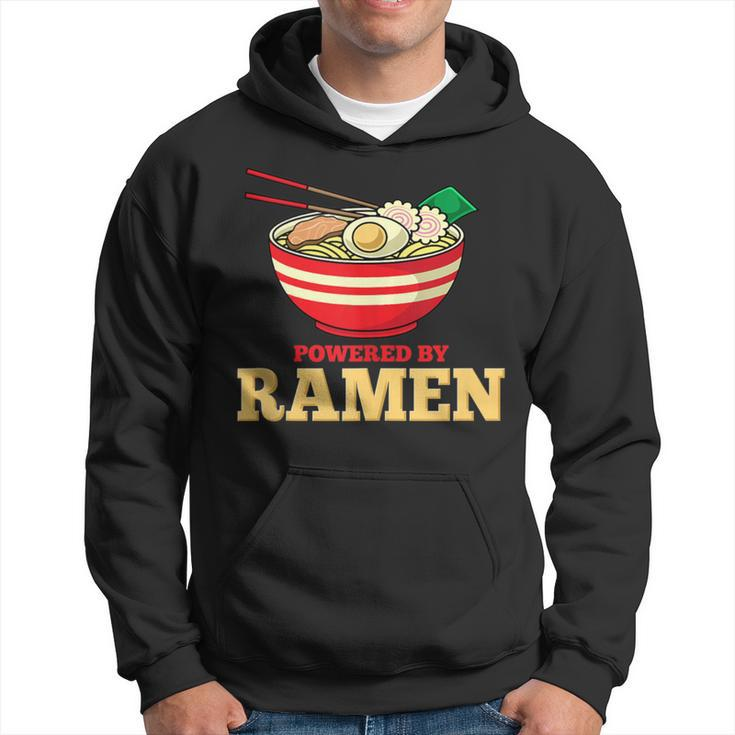 Powered By Ramen Japanese Anime Noodles Hoodie