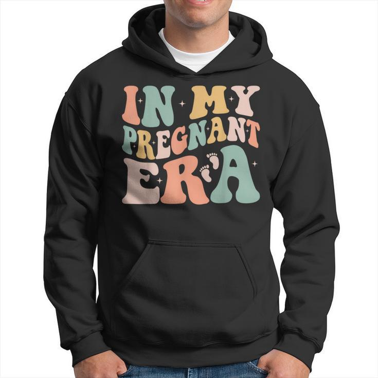 In My Pregnant Era Pregnancy Announcement Pregnant Hoodie