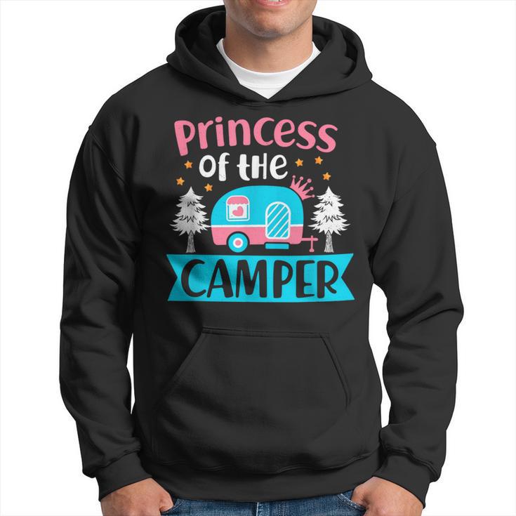 Princess Of The Camper Outdoor Camping Adventurer Explorer Hoodie