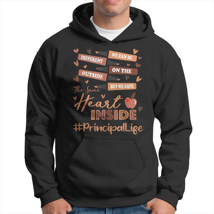Principal We Can Be Different Black History Month Hoodie