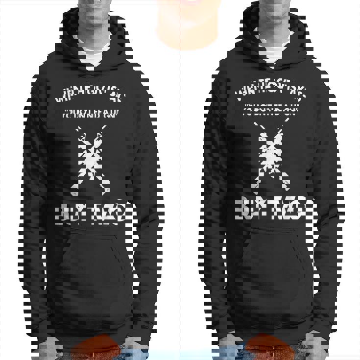 Pro 2Nd Enmienda Camisas Derechos De Arma Divertido Comprar Dos Ar15 Regalo Sudadera