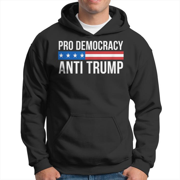 Pro Democracy Anti Trump Hoodie