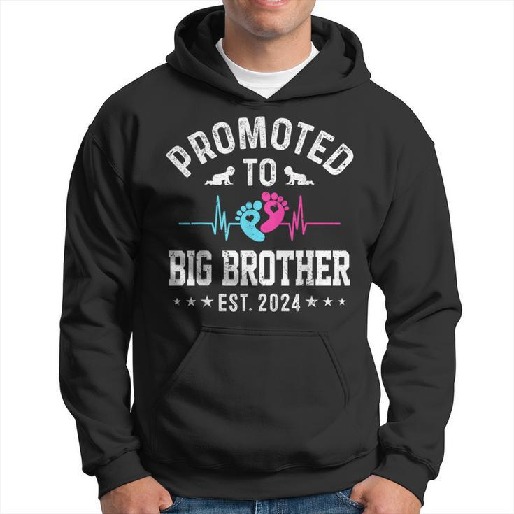 Promoted To Big Brother Est 2024 First Time New Big Brother Hoodie